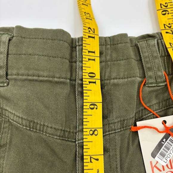 Women's Small Mid-Rise Tapered Fit Pants - Knox Rose Olive Green - Picture 11 of 11